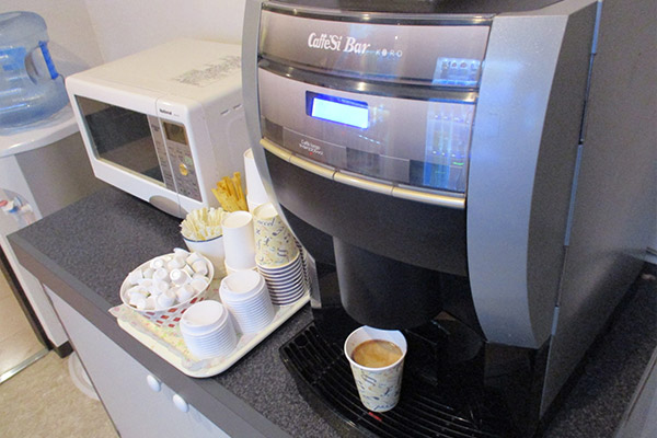 無料エスプレッソサービス