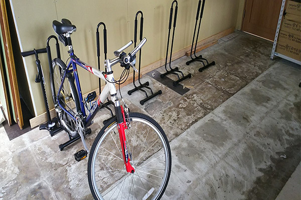 屋内自転車駐輪スペース